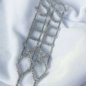 SILVER "Call Me Sexy" Rhinestone Earrings